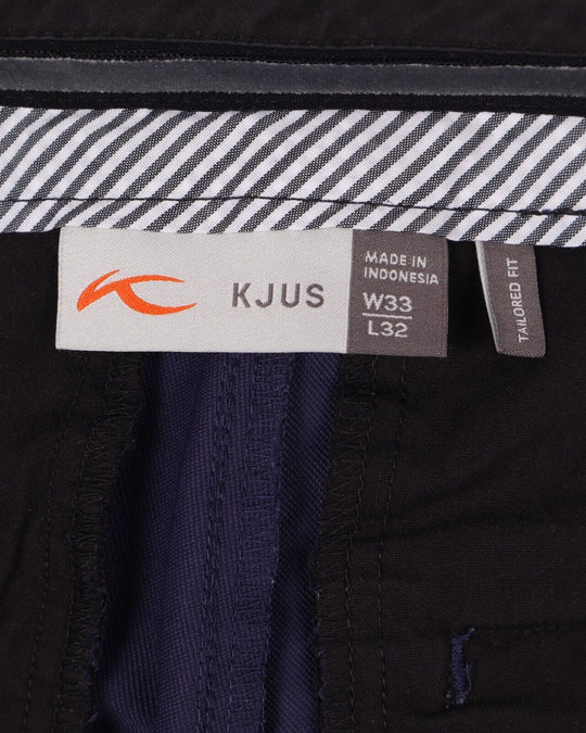 KJUS Chino Pants Blue Nylon Tracking Sport Mens Size  33 / 32