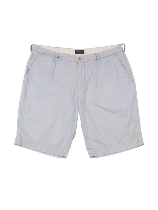 Polo RALPH LAUREN Chino Shorts Blue Cotton Mens Size 38