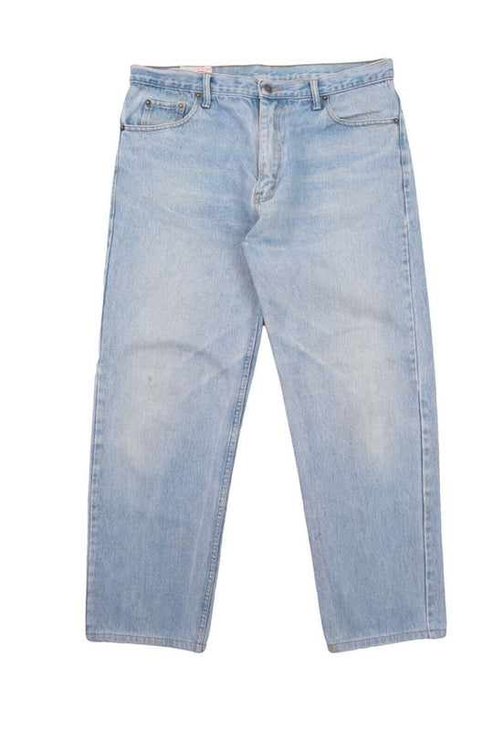 Men'S Vintage LEVI`S 501 Made In USA Blue Denim Pants Jeans Size W 38 L 44