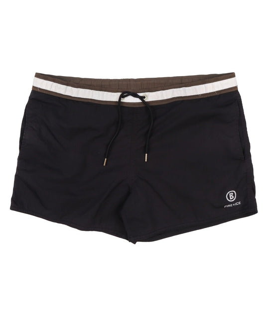 Men's BOGNER Fire + Ice Black Swim Shorts Size 32