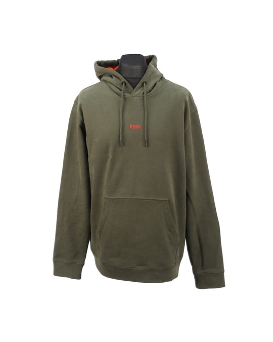 HUGO BOSS Hoodie Green Olive Men's Size XXL
