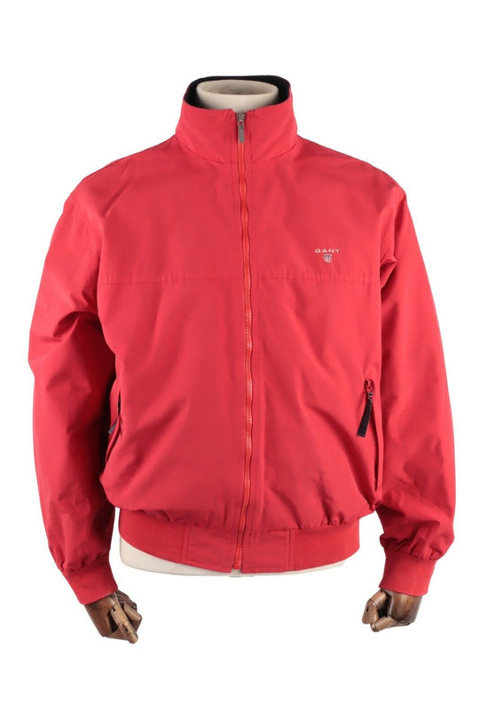 Men's Vintage GANT Red Harrington Ð¡otton Blend Jacket Size L