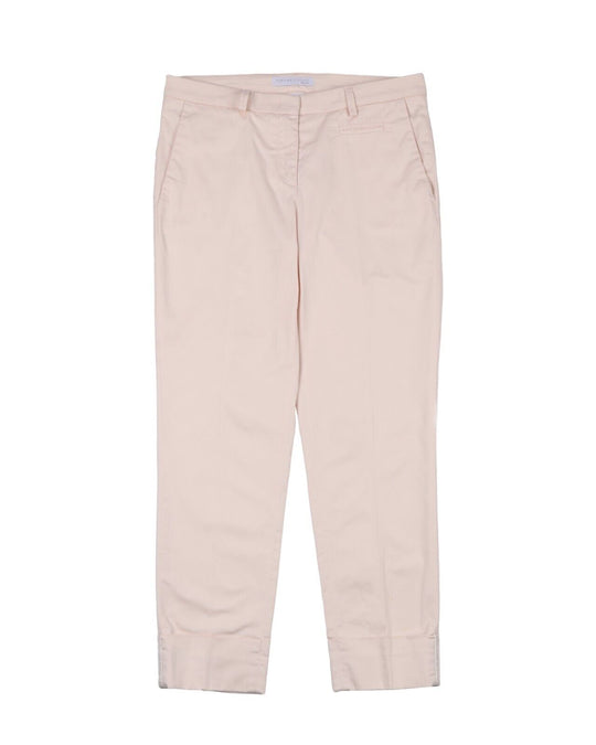 FABIANA FILIPPI Pants Ivory Cotton Women's Trousers Size 40