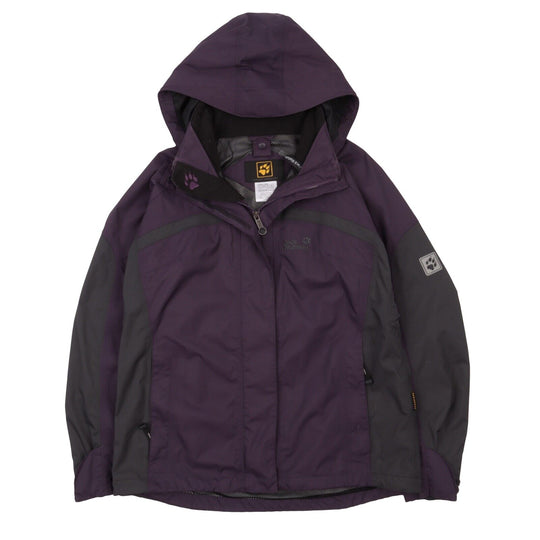 Women's JACK WOLFSKIN Violet Outdoor Membrane Jacket Size M
