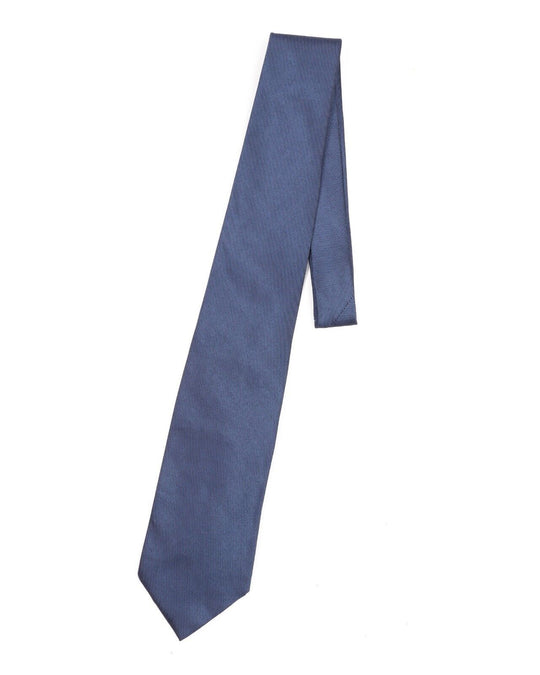 GUCCI Tie Necktie Blue Dotted 100% Silk