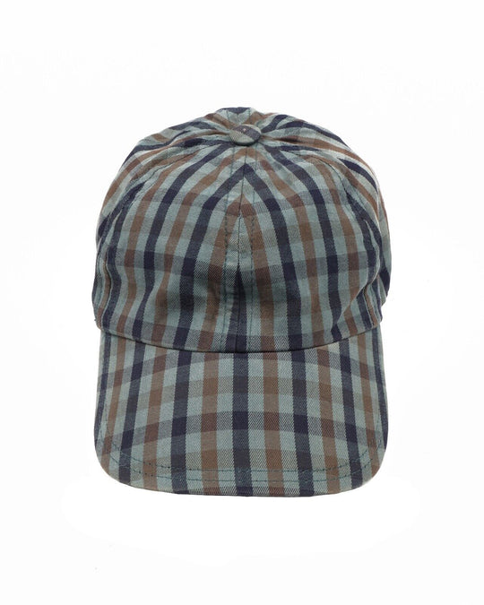 AQUASCUTUM Check Cap Cotton Unisex One Size