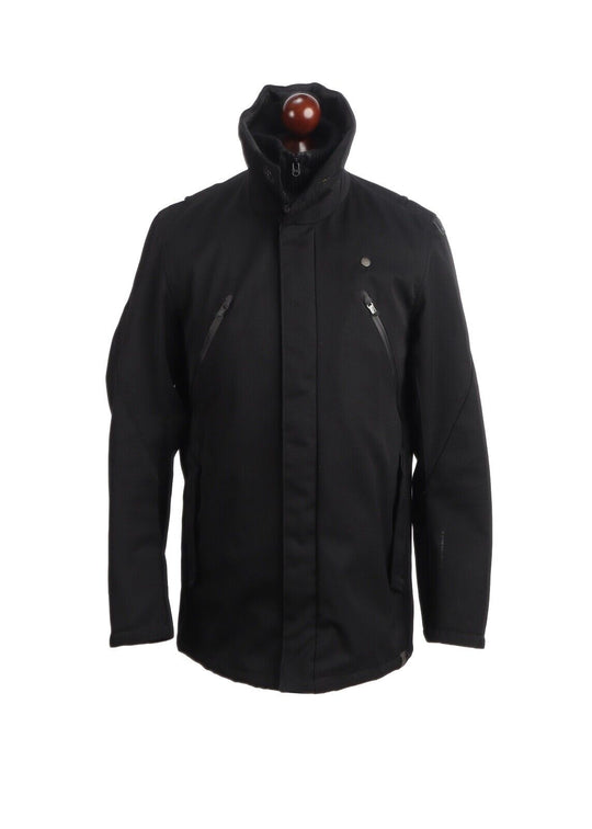 G STAR RAW Coat Black Wool Blend Men's Jacket Size M