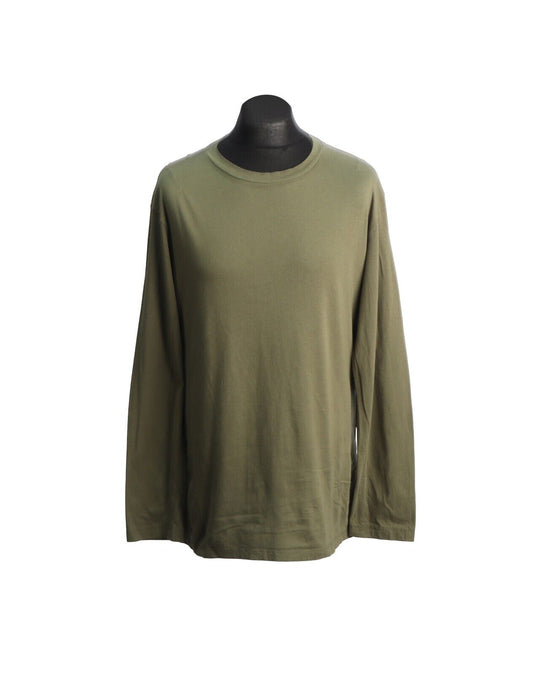 RELIGION Longsleeve Olive Green Cotton Men's Jumper Size XL