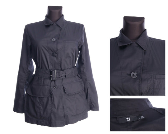 UNIQLO x JIL SANDER +J Collection Black Belted Jacket Size L