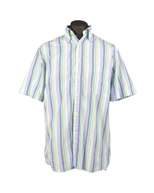 GANT Shirt Liberty Bell Poplin Multicolor Striped Poplin Cotton Men's Size M