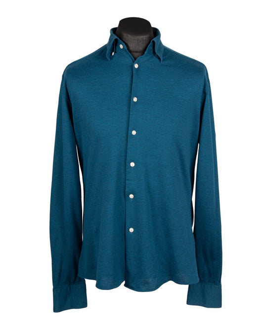 ETON Shirt  Blue Long Sleeve Men's Size L
