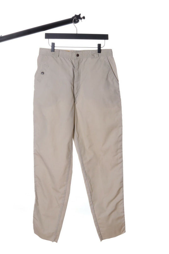 Men's FJALLRAVEN Beige Trekking Outdoor Tapered Trousers Size 42