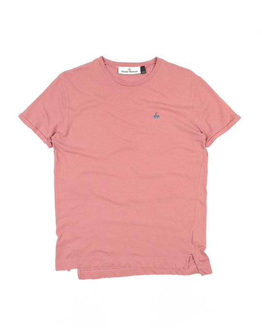 VIVIENNE WESTWOOD T-Shirt Pink Short Sleeve Tee Men's Size M