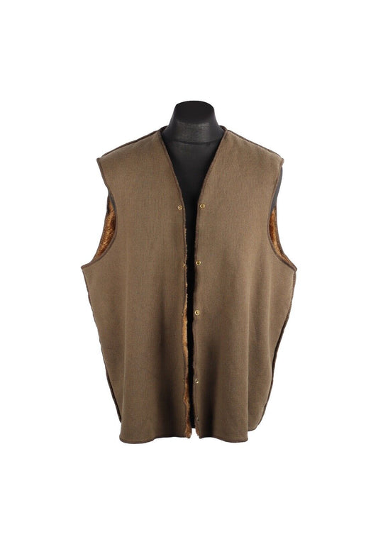 BARBOUR Lined Vest Pile Men's Fleece Waistcoat Size 44 UK