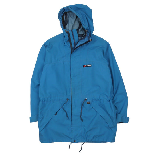 Men's Vintage BERGHAUS Blue Outdoor Gore Tex Membrane Jacket Size L