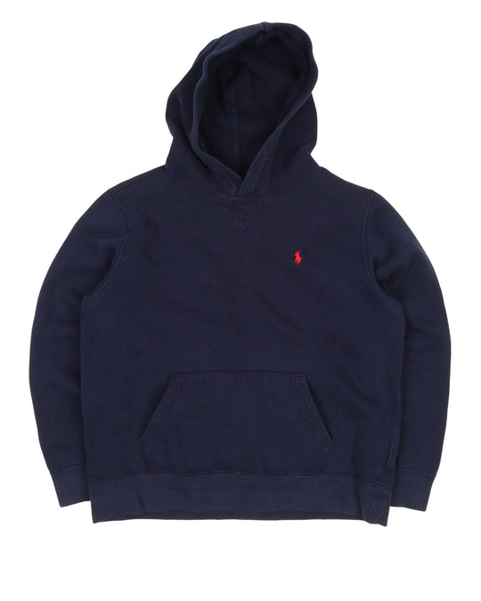 Kid's POLO RALPH LAUREN Navy Blue Hoodie Size XL / 18-20 years