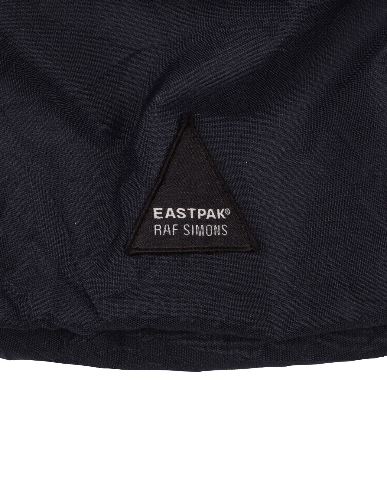 EASTPAK x RAF SIMONS 2008 Crinked Backpack Navy Blue Nylon Lightweight