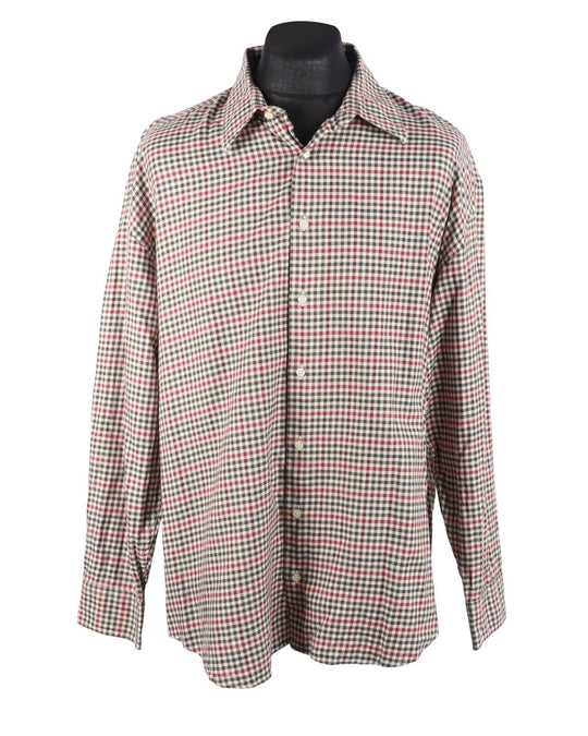 BARBOUR Sporting Shirt Comfort Fit Check Cotton Men's  Size XXL