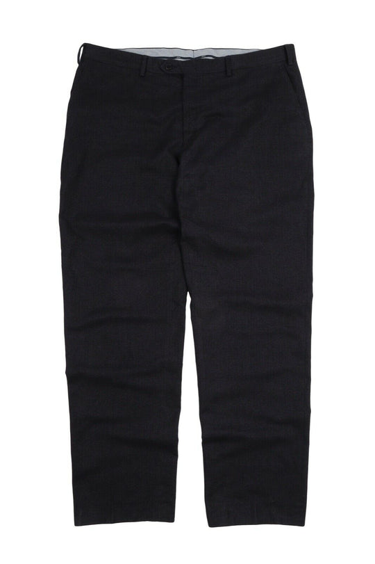 Men's BRIONI Portovenere Dark Blue Twill Cotton Chino Pants Size 58 IT / 40