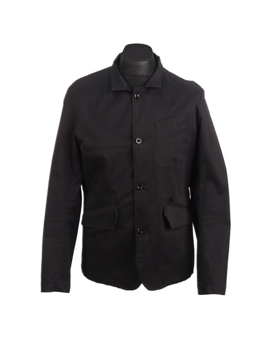 G STAR RAW Coat Black Cotton Men's Jacket Size 50 EU / M