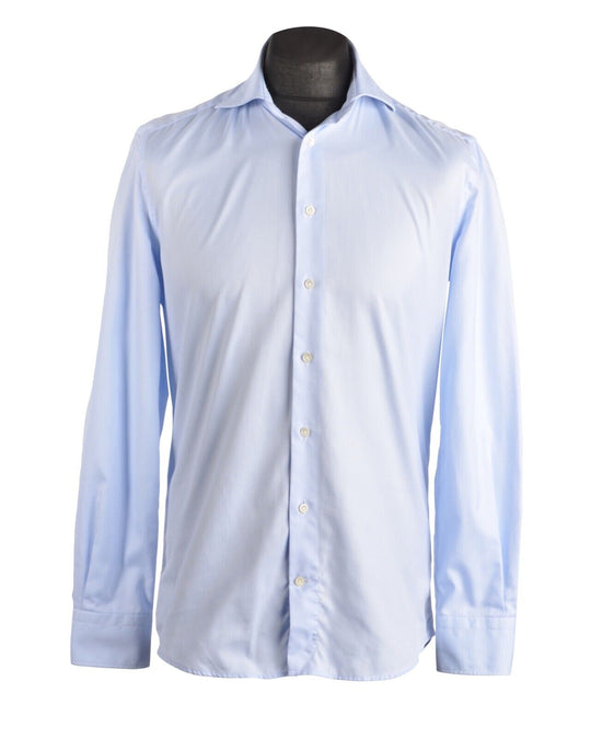 Men's SUIT SUPPLY Blue Cotton Dress Shirt Size ~ M