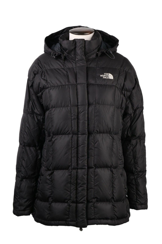 Women's THE NORTH FACE Black Down 600 Hooded Puffer Jacket Size M