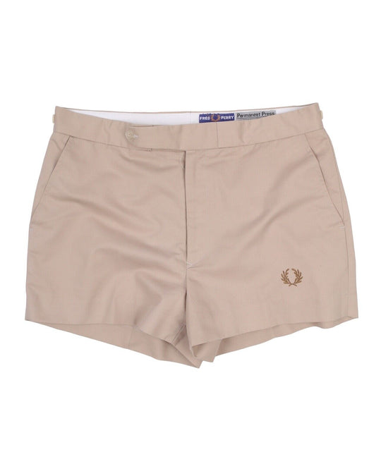 Men's Vintage FRED PERRY Beige Chino Shorts Size 34 / 86