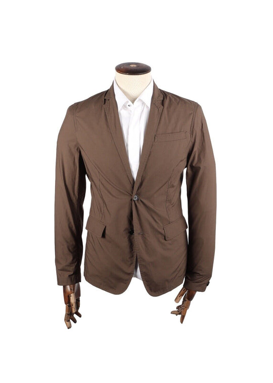 ALLSAINTS Sport Coat Brown Cotton Blazer Men's Size 46 IT / 36 UK