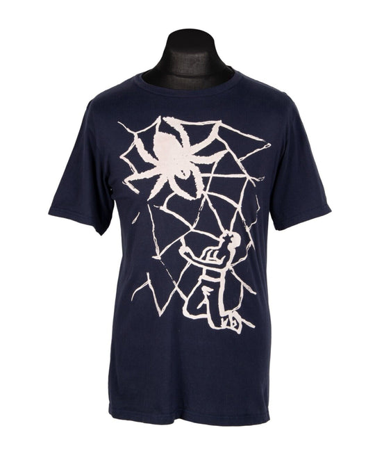 YMC You Must Create Tee T - Shirt Navy Blue Cotton Men's Size ~ M