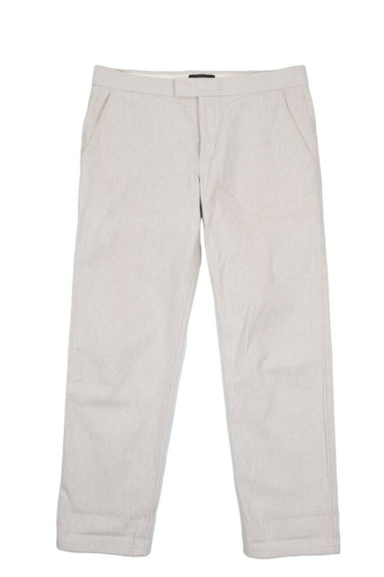Men's ISABEL MARANT Light Grey Cotton Dress Pants Size 40