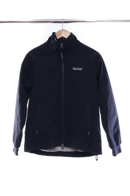 Kid's WOOLRICH Navy Outdoor Full Zip Jacket Size 12 Years