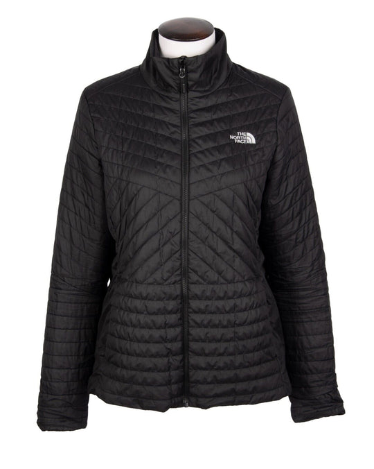 THE NORTH FACE Jacket Black Insulated Outdoor Quilted Primaloft Women's Size L