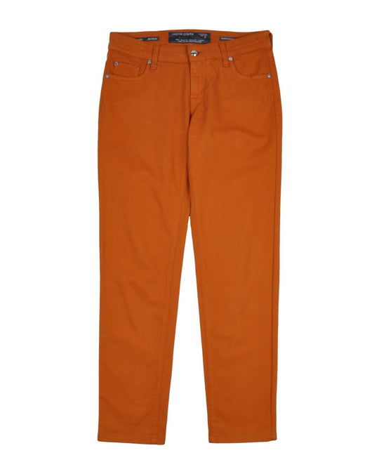 JACOB COHEN Denim Orange Cotton Womens 5 Pocket Jeans Size 29