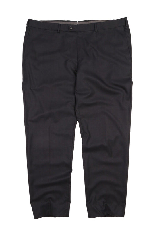 Men's ERMENEGILDO ZEGNA Grey Wool Dress Pants Trousers Size 58 IT / 48 US
