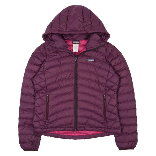 Women's PATAGONIA Purple Micro Down Filled Puffer Lightweight Jacket Size M