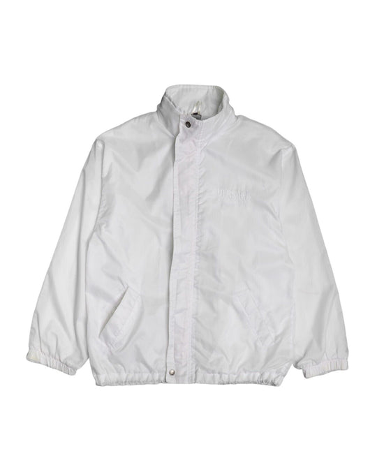Vintage VERSACE Jacket White Mens Windbreaker Size L
