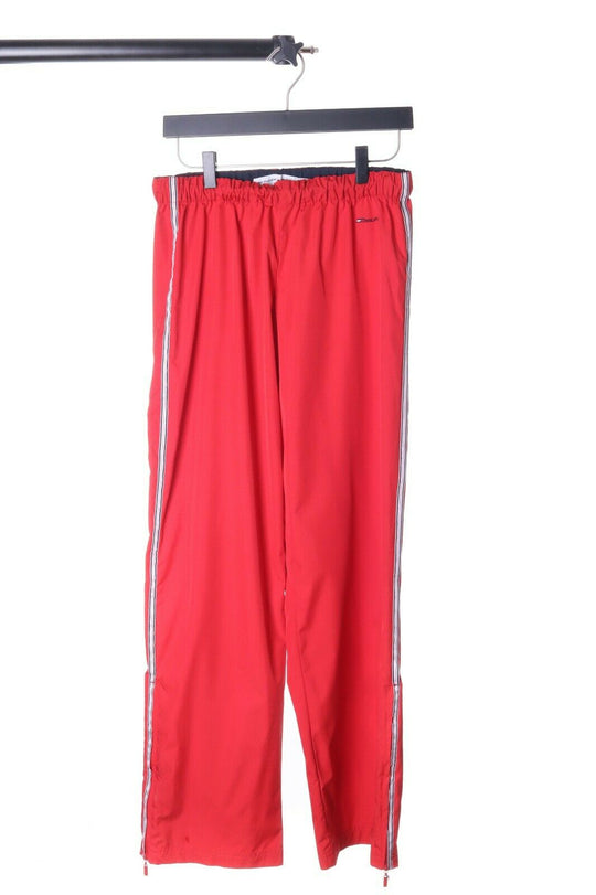 Women's TOMMY HILFIGER SPORT Red Polyester Snow Winter Pants Trousers Sz M / 38
