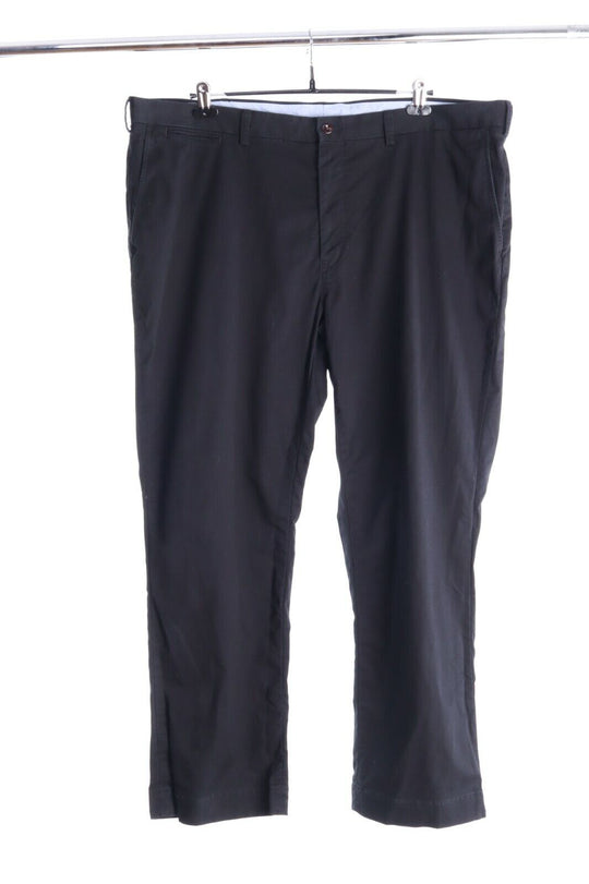 POLO RALPH LAUREN Black Cotton Stretch Classic Fit Chino Pants Size 30 / 44 Big
