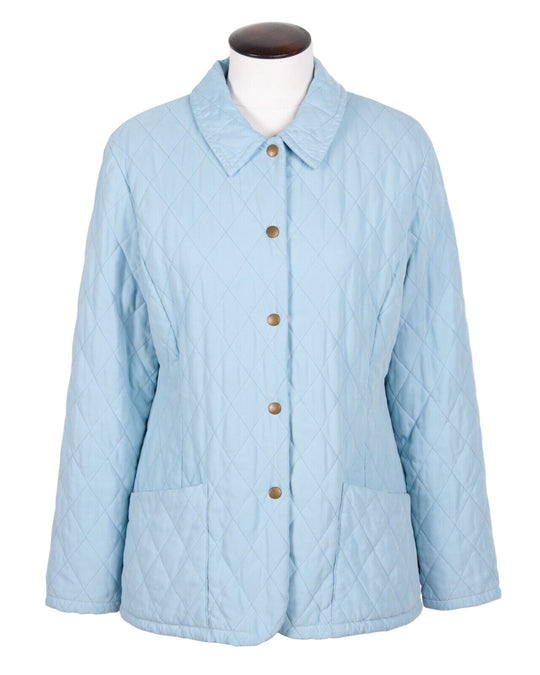 BARBOUR Jacket Quilted Women's Blue Size 14 UK / 10 US