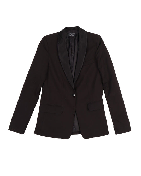 YVES SAINT LAURENT Beaute Uniforms Jacket Blazer Black Women's Size 32 IT