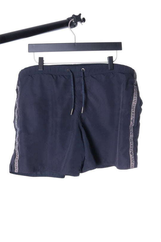 Men's EMPORIO ARMANI Navy Polyester Swimwear Shorts Size 54
