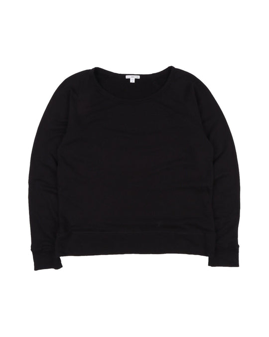 JAMES PERSE T-Shirt Black Long Sleeve Women's Top Size 4