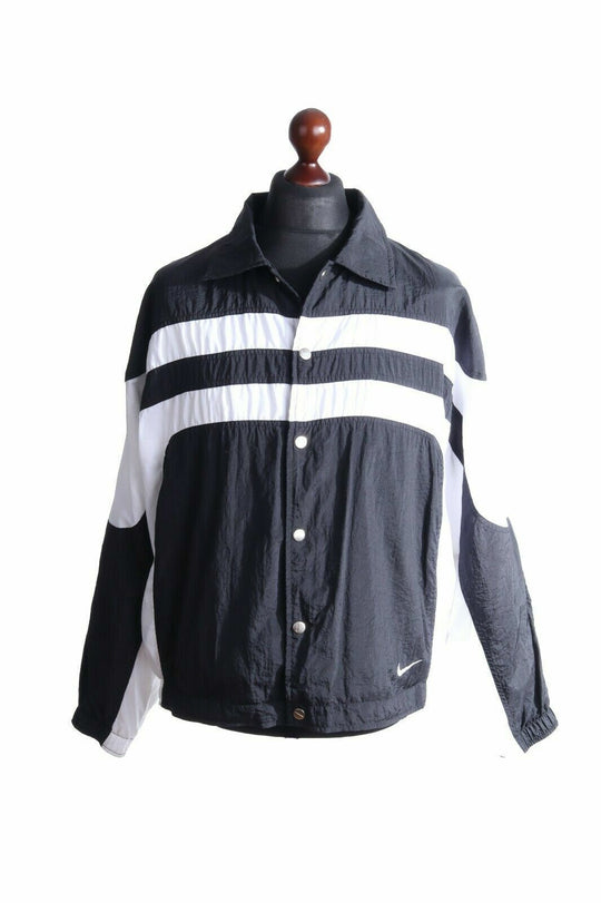 Men's NIKE Vintage Black&White Sport Jacket Size M