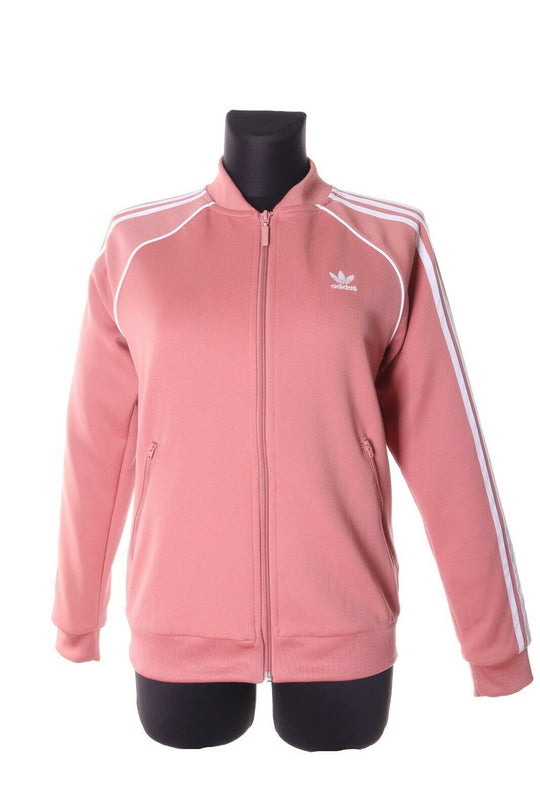 Women's ADIDAS Dusty Peach Track Top Jacket Size 10 /s